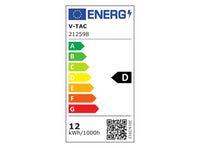STRISCIA 840 LED Strip Bianco Freddo 5 Metri VT-2835IP20-168 funzionamento 24V 6500K 140Lm/Watt Totale 60w