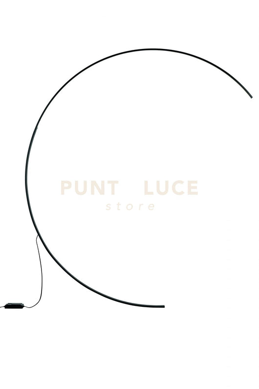 STRUTTURA PIANTANA RUNE NERA A LED 3000K 1450LM 35W DIMMERABILE DA ABBIANARE BASE PER PIANTANA