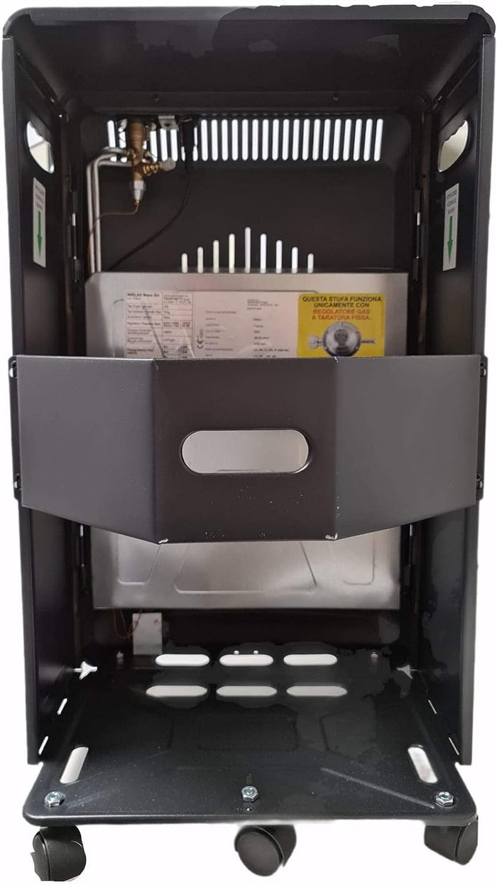 STUFA A GAS INFRAROSSI SLIM RICHIUDIBILE 4200 W NOVA NIKLAS