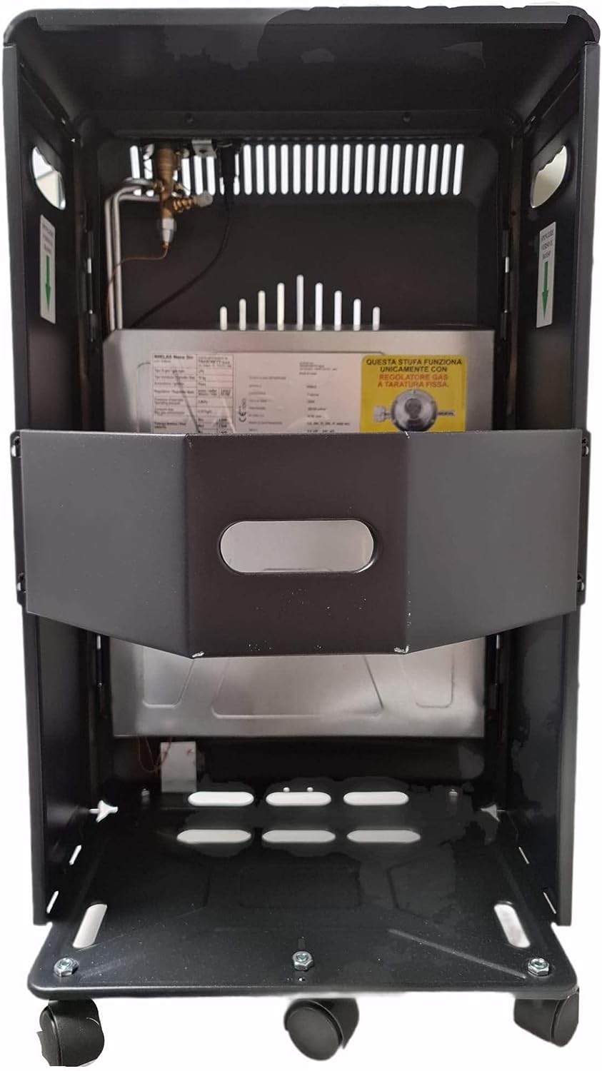 STUFA A GAS INFRAROSSI SLIM RICHIUDIBILE 4200 W NOVA NIKLAS