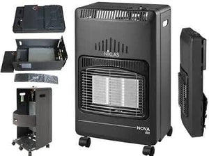 STUFA A GAS INFRAROSSI SLIM RICHIUDIBILE 4200 W NOVA NIKLAS