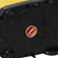 Stiratrice Verticale a Vapore, Stiratore Verticale 1950W da 1.4L con Asta Estendibile e 2 Rotelle per Abiti, Tende e Divani, in ABS e PP, 26x21.5x29 cm, Giallo