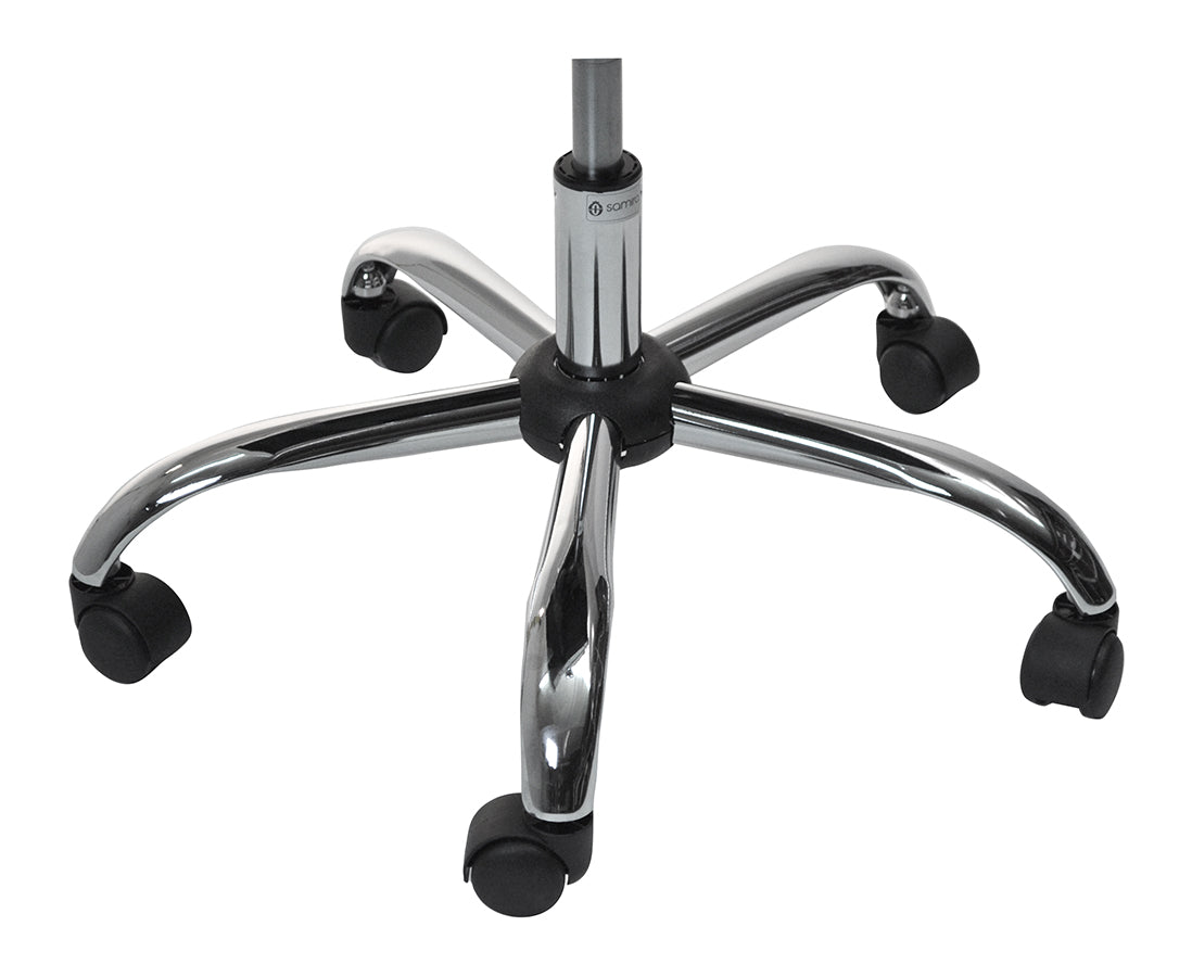 Sedia da ufficio operativa girevole, sedia regolabile in tessuto nero - Pavia - SU-10TPV