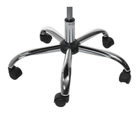 Sedia da ufficio operativa girevole, sedia regolabile in tessuto nero - Pavia - SU-10TPV