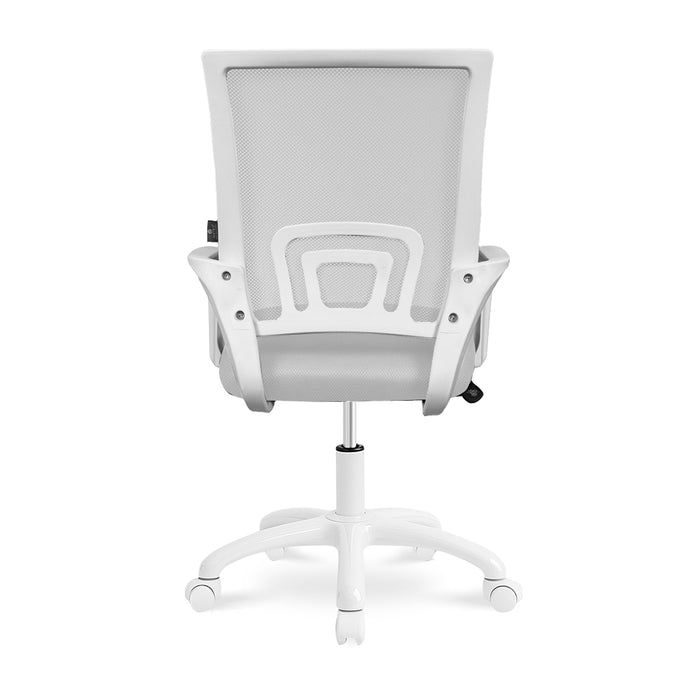 Sedia da ufficio ergonomica girevole grigia - Happy - SU01HAPB