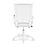 Sedia da ufficio ergonomica girevole bianca - Happy - SU08HAPP