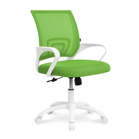 Sedia da ufficio ergonomica girevole verde Ã¢â¬â Happy