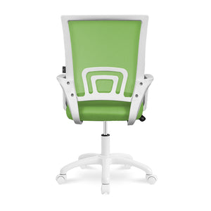 Sedia da ufficio ergonomica girevole verde - Happy - SU14HAPB