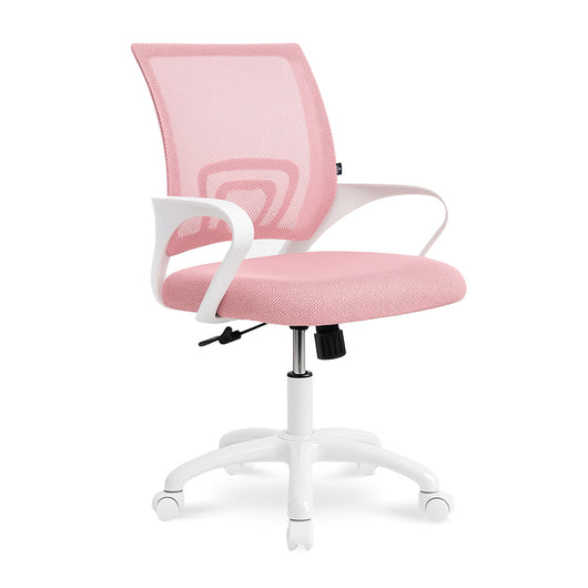 Sedia da ufficio ergonomica girevole rosa - Happy - SU19HAPB