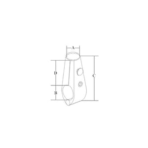 SUPP. ASTA BANDIERA PER PULPITO