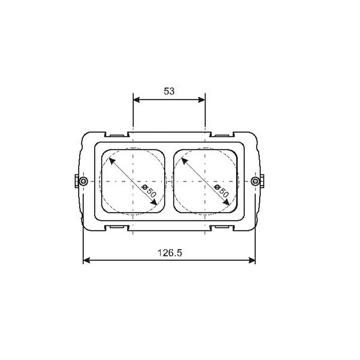 SUPPORTO A DUE MODULI