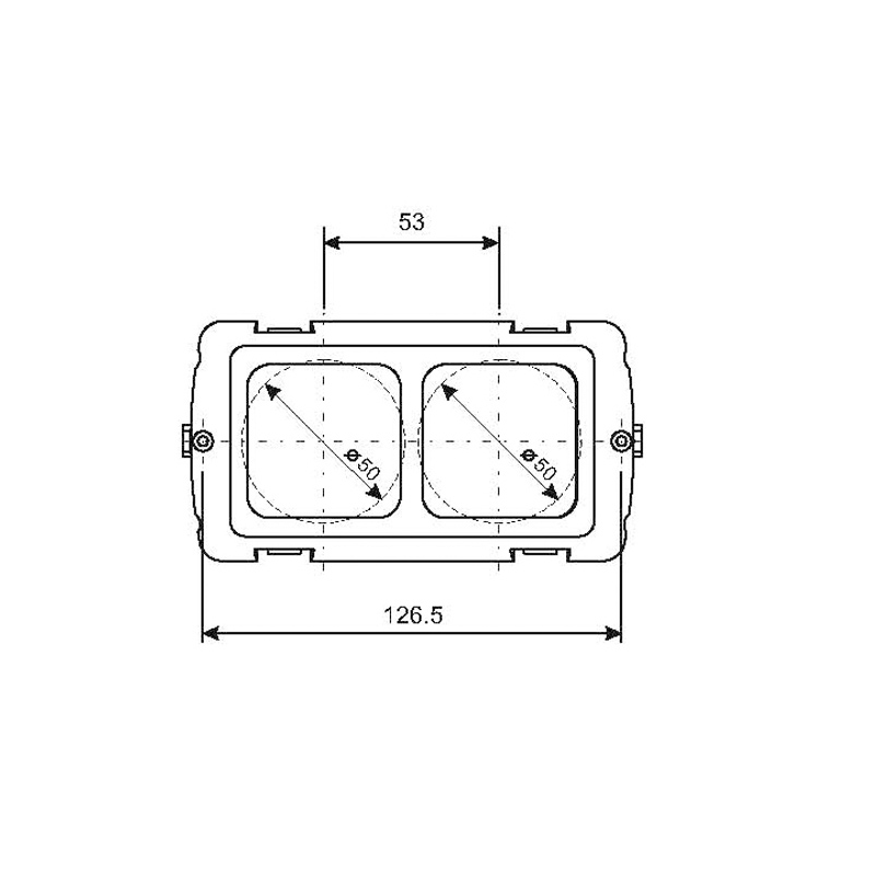 SUPPORTO A DUE MODULI