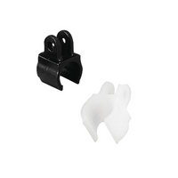 SUPPORTO A FORCELLA NERO PER TUBO