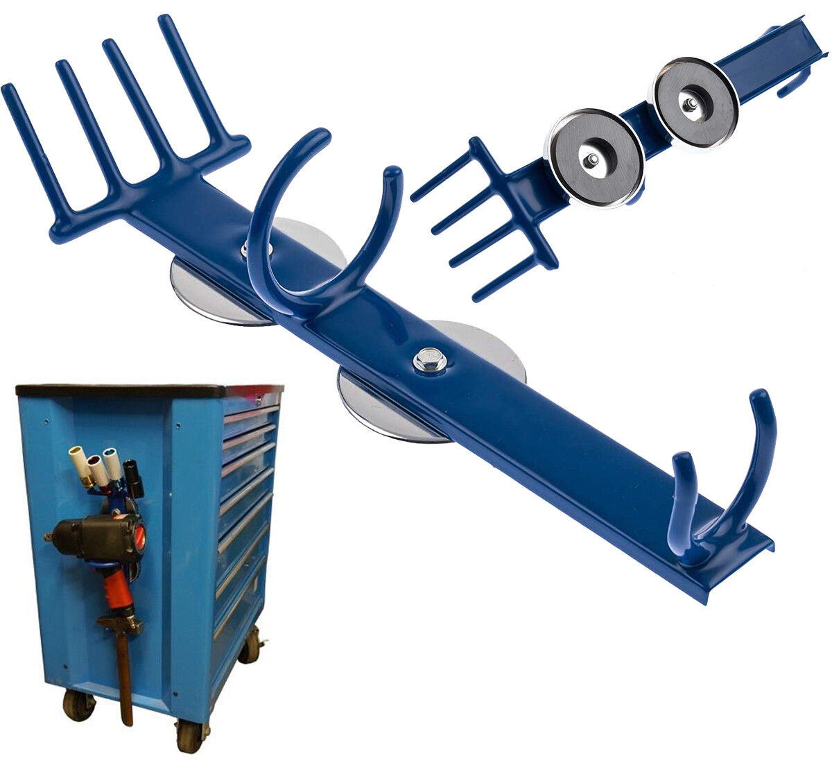 SUPPORTO MAGNETICO PER AVVITATORI PNEUMATICI E BUSSOLE RUOTE PER AUTOFFICINA