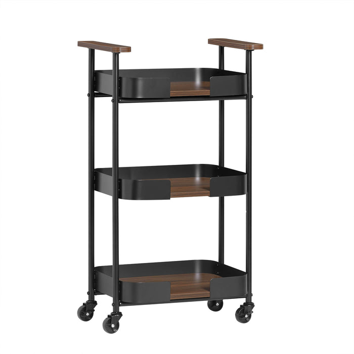 SoBuy Carrellino salvaspazio 50x32x86cm SVW23-SCH