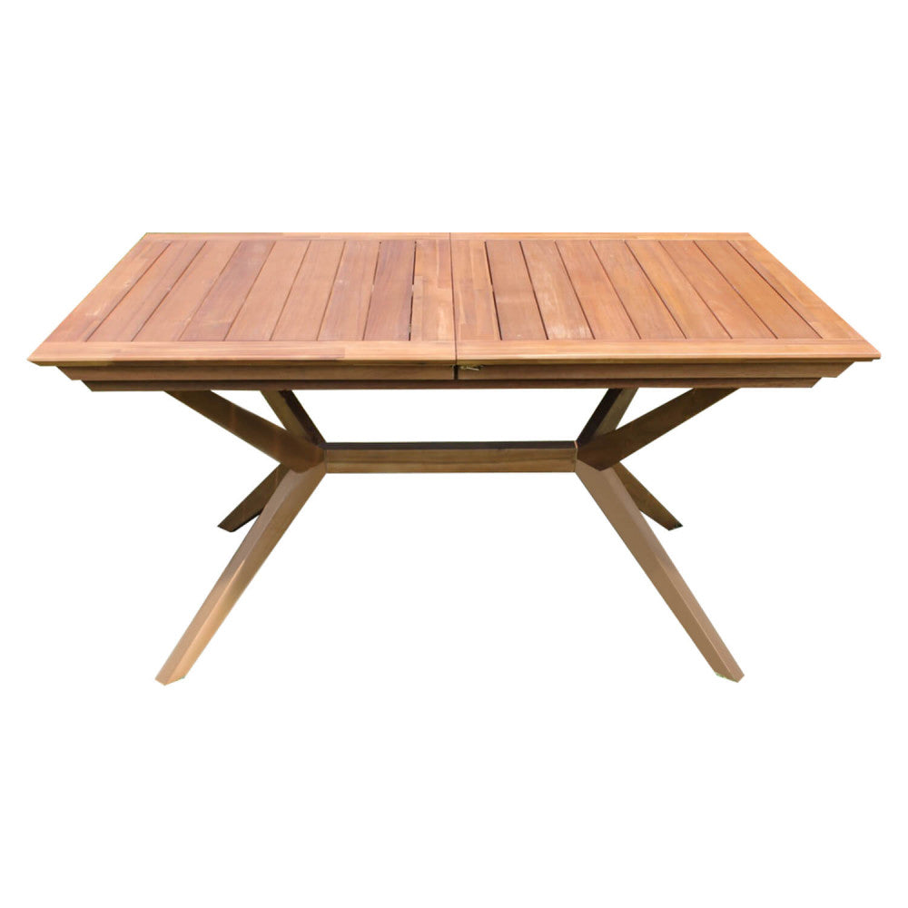 Tavolo Legno Di Acacia Bali 150/200X90 Cm