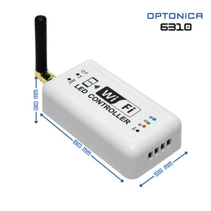 Controller wi-fi led rgb compatibile optonica