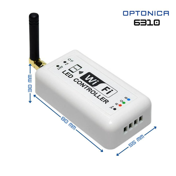 Controller wi-fi led rgb compatibile optonica