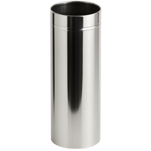 Tubo acciaio inox diametro 300 mm sp. 0,5 mm h. 500 mm canna fumaria