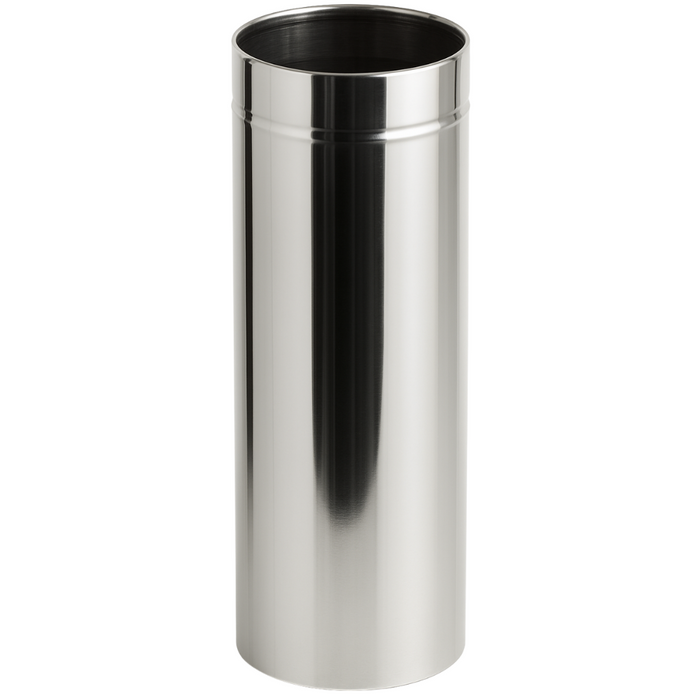 Tubo acciaio inox diametro 300 mm sp. 0,5 mm h. 500 mm canna fumaria