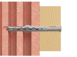 SXRL 14X200 T - FISCHER - TASSELLO PROLUNGATO 200MM  IN NYLON CON MARCATURA CE CON VITE PREMONTATA T.S.P. IMPRONTA TORX