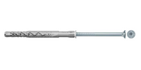 SXRL 8X160 T FISCHER - TASSELLO PROLUNGATO IN NYLON CON MARCATURA CE CON VITE PREMONTATA T.S.P. IMPRONTA TORX