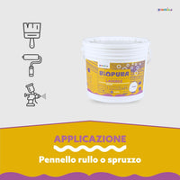 Superpittura lavabile traspirante interni alta copertura linea biopura cromika *** formato 2.5 lt, confezione 1