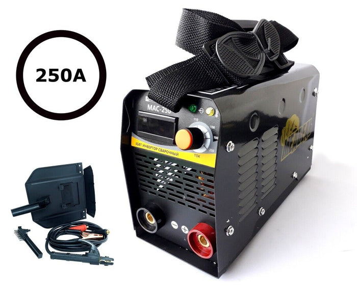 Saldatrice a elettrodo elettrica inverter saldatura 250A + accessori MAC-250