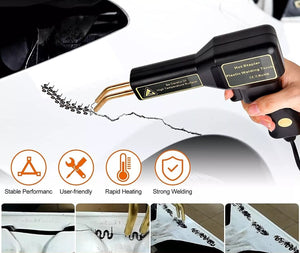 Saldatrice plastica 220V 50W kit riparazione saldatore saldatura con graffette N