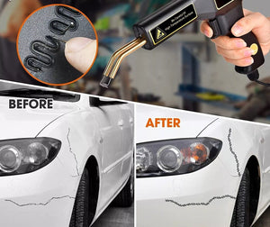 Saldatrice plastica 220V 50W kit riparazione saldatore saldatura con graffette N