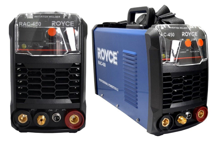 Saldatrice pulsata inverter TIG / MMA 450A elettrodo + torcia TIG RAC-450