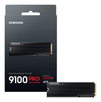 Samsung 9100 PRO Heatsink PCIe® 5.0 NVMe™ M.2 SSD - 4 TB