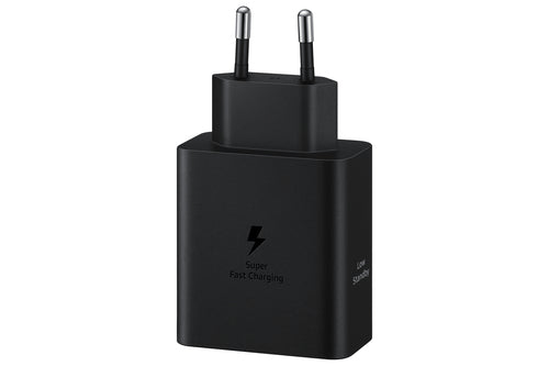 Samsung Caricabatteria Super Fast Charging (50W) con doppia porta USB-C e con cavo USB-C to USB-C