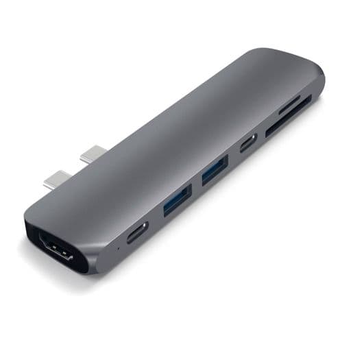 Satechi Type-C Pro Hub con 4K HDMI Space grigio