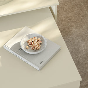 Set Sotapim di 2 Tavolini Rettangolari Componibili di Diverse Misure - Color Sabbia [en.casa]