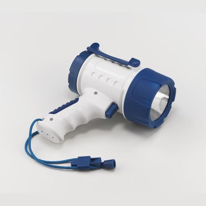 Proiettore portatile al led impermeabile waterproof ip67 nautica campeggio vigilanza