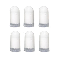 Kit ricarica pezzi 6 polifosfati per caldaie e impianti idrici universali e bcchiere