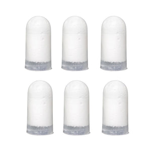 Kit ricarica pezzi 6 polifosfati per caldaie e impianti idrici universali e bcchiere