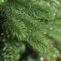 Albero di Natale Artificiale 150 cm con 847 Rami e Base in Metallo Pieghevole, Verde