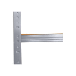 SCAFFALE SCAFFLATURA in Metallo per Officina E Garage 180x90x40 cm | SCAFFALE 5 ripiani con pannelli MDF montaggio a scatto semplice | Portata Massima 875 kg