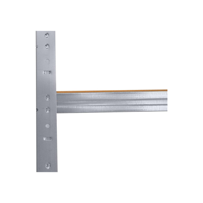 SCAFFALE SCAFFLATURA in Metallo per Officina E Garage 180x90x40 cm | SCAFFALE 5 ripiani con pannelli MDF montaggio a scatto semplice | Portata Massima 875 kg