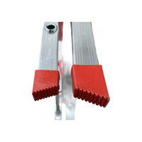 Scala In Alluminio 6 Gradini Con Base 7 Gradini Gs/Tuv En131 Portata Massima 150 Kg