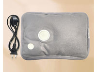 Scaldino Elettrico Borsa Acqua Calda Cuscino Rimovibile e Lavabile Scalda Mani e Piedi in Casa a Letto 500W