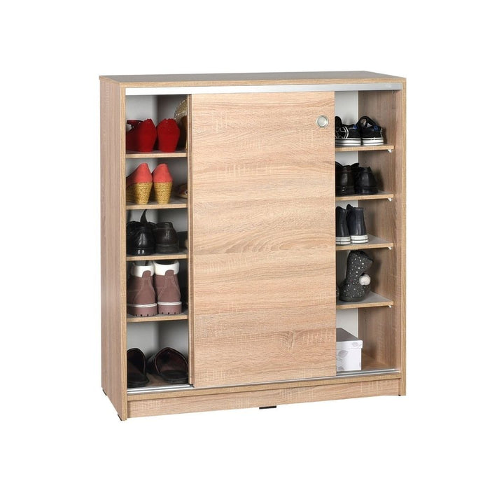 Scarpiera ADR322OAK2023 rovere ante scorrevoli e 4 ripiani