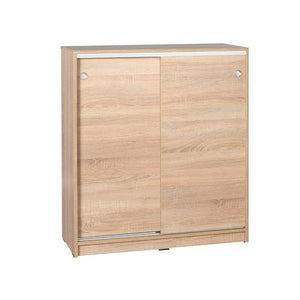 Scarpiera ADR322OAK2023 rovere ante scorrevoli e 4 ripiani