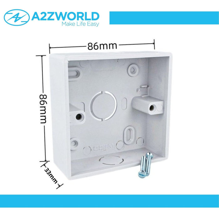 Scatola Da Incasso Muro Parete Quadrata 86X86X33mm Stile Cinese