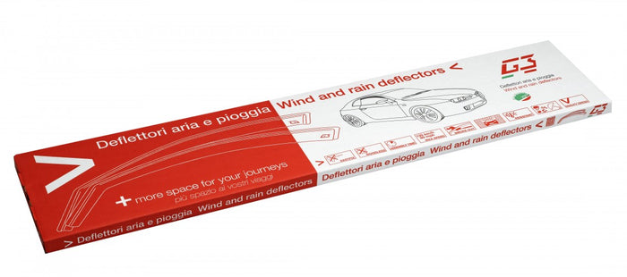 19.699 Deflettore aria per Fiat Tipo 4 o 5 porte (dal 2015 in poi) - Tipo Cross (dal 2021) - Tipo SW (dal 2016)