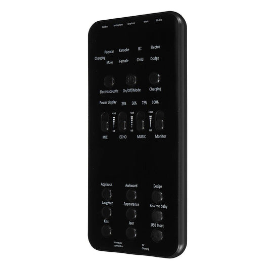 Scheda audio esterna live bluetooth per dirette streaming con microfono HP-202