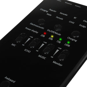Scheda audio esterna live bluetooth per dirette streaming con microfono HP-202