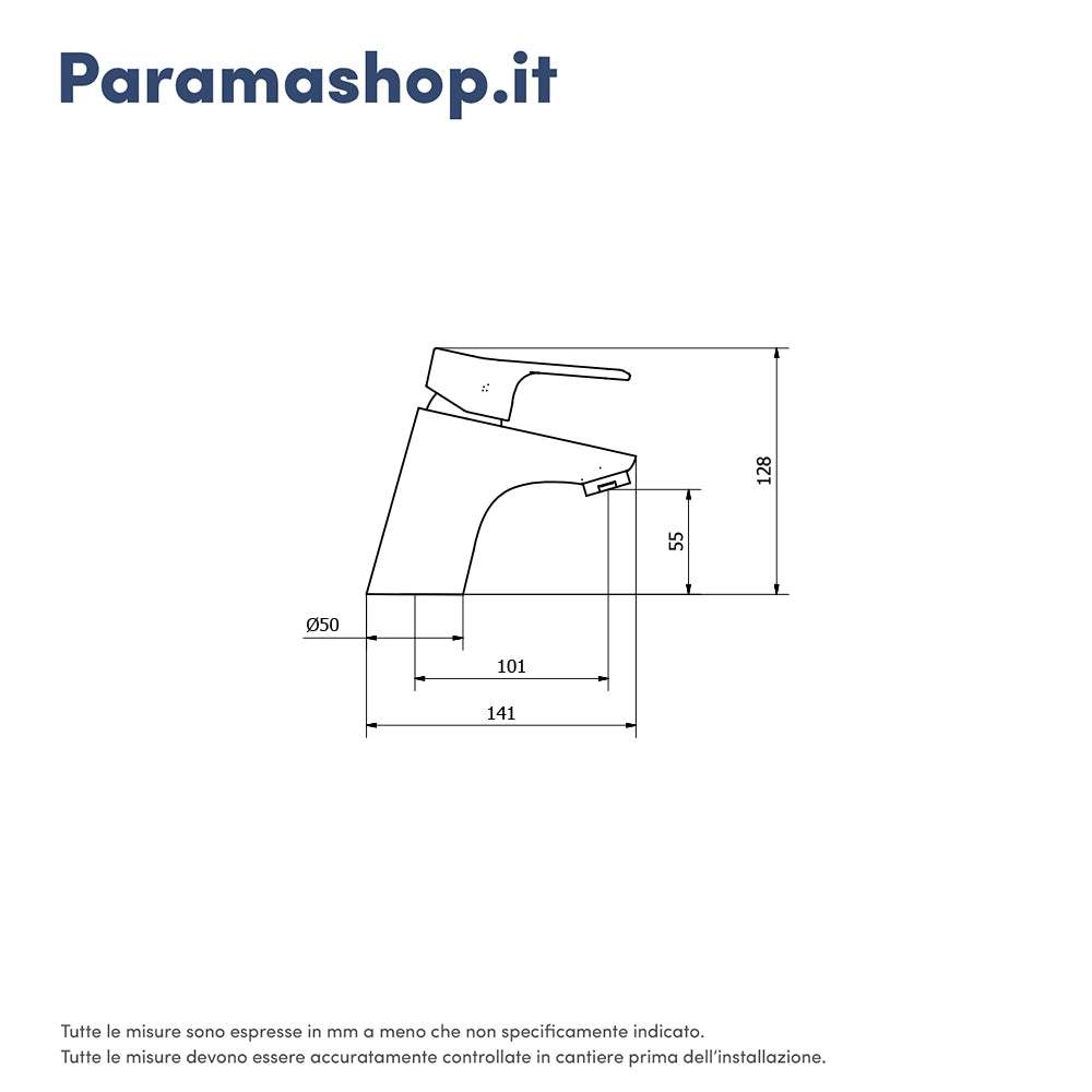 Set miscelatore lavabo, bidet ed incasso doccia con deviatore in ottone cromato | Judy